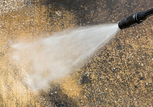 Sidewalk Cleaning