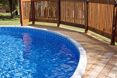 Pool deck cleaning
